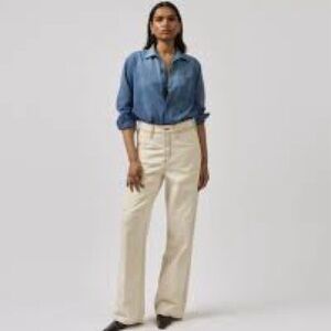 Dala Wide Leg Tan Jeans Size 25‎ NWT